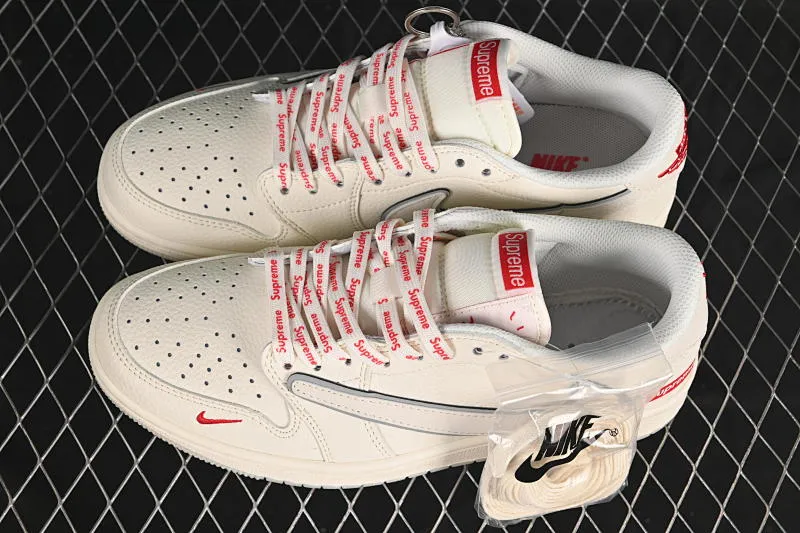 All categories Air Jordan Jordan series basketball shoes Air Jordan 1 Low High-end customized low-top sneakers Travis Scott x Fragment Design x Air Jordan 1 Low OG SP AJ1 Joe 1 Supreme co-branded off-white crystal low-top cultural casual sneakers XX3168-188